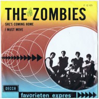 ZOMBIES She's Coming Home / I Must Move (Decca 12125) Holland 1965 PS 45