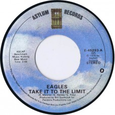 EAGLES Take It To The Limit / After The Thrill Is Gone (Asylum E-45293) USA 1975 45