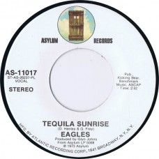 EAGLES Tequila Sunrise / Twenty - One (Asylum AS-11017) USA 1973 45