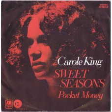 CAROLE KING Sweet Seasons / Pocket Money (A&M Records 10985 AT) Holland 1972 PS 45