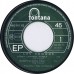 TROGGS I Can't Control Myself / When I'm With You / Hi Hi Hazel / Gonna Make You (Fontana) France 1966 PS EP