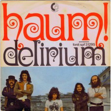 DELERIUM Haum! / Movimento II: Dubbio (Fonit SPF 31295) Italy 1972 PS 45