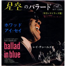 RAY CHARLES Ballad In Blue (ABC-Paramount 1245) Japan 1964 PS 45