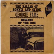 GEORGIE FAME The Ballad Of Bonnie and Clyde (CBS 3124) France 1967 PS 45