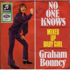 GRAHAM BONNEY No One Knows (Columbia C 23306) Germany 1966 PS 45