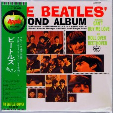 BEATLES Second Album (Apple AR 8027) Japan 1965 Miniature LP CD +OBI