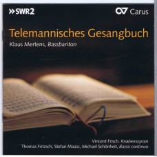 Various Chorals TELEMANNISCHES GESANGBUCH Thomas Fritsch, Klaus Mertens, Stefan Mass, a.o. (Carus 83340) Germany 2013 CD