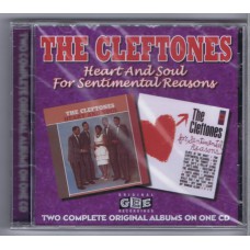 CLEFTONES Heart and Soul / For Sentimental Reasons (West Side WESM 546) UK 1961 two originals on one CD