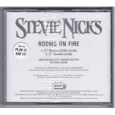 STEVIE NICKS Rooms On Fire (remixed Edit) (Modern PR 2744-2) USA 1989 1-track Promo only CD