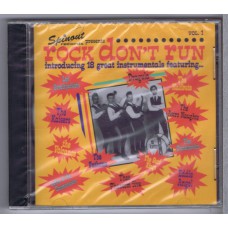 Various Artists ROCK DON'T RUN Vol.1 (Spinout CD 001) USA 1996 CD