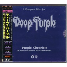 DEEP PURPLE Purple Chronicle (Warner Bros WPCP 5650-52) Japan 1993 3CD-set slipcase