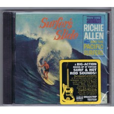 RICHIE ALLEN AND THE PACIFIC SURFERS Surfer's Slide (Sundazed SC 6239 / 090771623928) USA 1963 CD