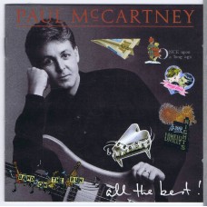 PAUL MCCARTNEY All The Best (Parlophone ‎CDP 7 48507 2 / 077774850728) UK 1987 CD