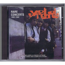 YARDBIRDS Rare Concerts 1965-1968 (Back Track BT 9302) Belgium CD
