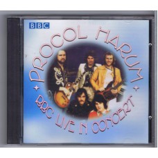 PROCOL HARUM BBC Live In Concert (Strange Fruit ‎– SFRSCD089) UK 1999 CD (live 1974)