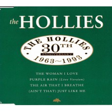 HOLLIES 30th Anniversary 1963-1993 (EMI Records Ltd. ‎7243 8 80533 2 7) UK 1993 4-track CD