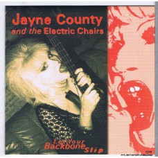 JAYNE COUNTY AND THE ELECTRIC CHAIRS Let Your Backbone Slip! (RPM 145) UK 1995 CD