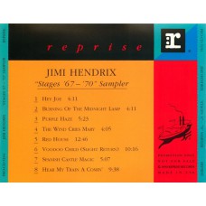 JIMI HENDRIX Stages '67-'70 Sampler (Reprise PRO-CD-5194) USA 1991 PROMO ONLY CD Sampler