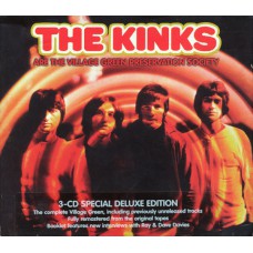 KINKS The Kinks Are The Village Green Preservation Society (Sanctuary Midline SMETD 102) UK DeLuxe Special Edition 1968 3CD-Set