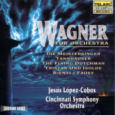 WAGNER Wagner For Orchestra (Telarc CD-80379) USA 1994 CD