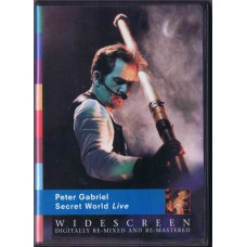 PETER GABRIEL Secret World Live (Real World 069 493 594-9) made in USA NTSC 2003 DVD