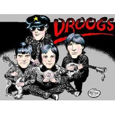 DROOGS Live Universum Stuttgart, Germany February 11 1990 (privately filmed) full concert DVD 