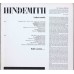 HINDEMITH - Ludus Tonalis (Philips 835 391 LY) Holland 1966 LP 