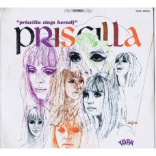 PRISCILLA Priscilla Sings Herself (York 4005-S) USA 1967 LP (Paris Sisters)