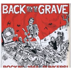 Various BACK FROM THE GRAVE Vol.1 (Crypt CR 66001) France 1984 LP