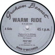 GRAHAM BONNET Warm Ride / 10/12 Observation (RingO POSP 002) UK 1978 12" Maxi (Ringo's label) Beatles