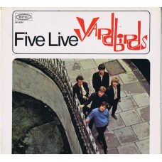 YARDBIRDS Five Live Yardbirds (Epic LN 26201) Germany 1965 mono LP