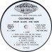 DAVE ALLEN "THE MAN" Color Blind (International Artists IA LP11) USA 1969 PROMO LP