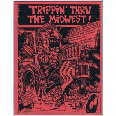 TRIPPIN THRU THE MIDWEST! by Gail Andersen (USA 1985) Fanzine of 60s Garage / Psychedelia rarities