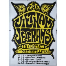 VIETNAM VETERANS German Tour poster 1985