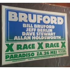 BILL BRUFORD - Paradiso Amsterdam 26 05 1979 original concert poster (43x61cm)