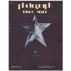 RINGO STARR Photograph | USA 1973 sheet music