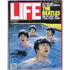 Life Magazine: BEATLES 20 Years Ago, They invaded America (Life Magazine February 1984) USA 1984 magazine