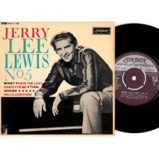 JERRY LEE LEWIS EP No.5: Money +3 (London) UK PS EP