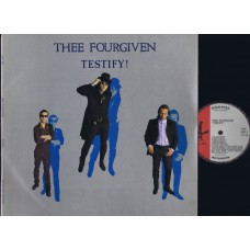 THEE FOURGIVEN Testify! (Hitchhyke) Greece 1987 LP
