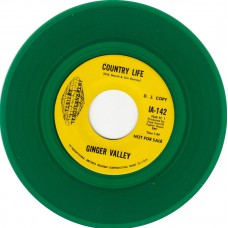 GINGER VALLEY Country Life (International Artists) USA 1970 Promo 45