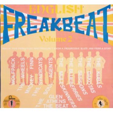 Various ENGLISH FREAKBEAT VOL.2 (AIP 10047) USA 1989 LP (Garage Rock, Rock & Roll, Beat, Rhythm & Blues)