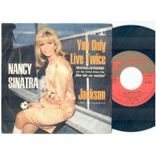 NANCY SINATRA You Only Live Twice / Jackson (Reprise RA 0595) Germany 1967 PS 45