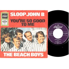 BEACH BOYS Sloop John B / You're So Good To Me (Capitol K 23183) Germany 1966 PS 45 (1st press)