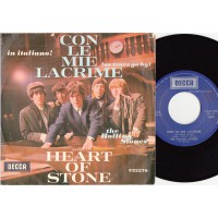 ROLLING STONES Con Le Mie Lacrime / Heart Of Stone (Decca F22270) Italy PS 45 (sang in Italian)