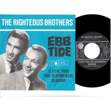 RIGHTEOUS BROTHERS Ebb Tide / For Sentimental Reasons (Metronome M 840) Germany 1965 PS 45