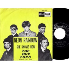 BOX TOPS Neon Rainbow / She Knows How (Stateside RSS 120) Belgium 1967 PS 45