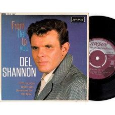 DEL SHANNON From Del To You EP (London) UK 1963 PS EP