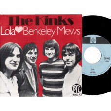 KINKS Lola / Berkeley News (Pye) Germany 1970 PS 45