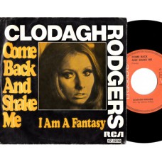 CLODAGH RODGERS Come Back And Shake Me /  I Am A Fantasy (RCA 15110) Germany 1969 PS 45
