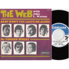 WEB Baby Won't You Leave Me Alone (Deram) French 1968 PS 45